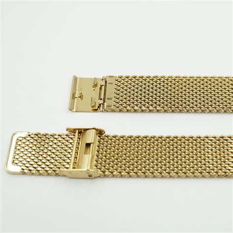 breitling milanaise armband gold|milanese mesh watch band.